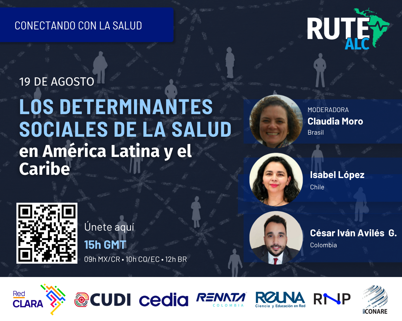 19 de agosto: Únete al webinar RUTE-ALC sobre los determinantes sociales de la salud