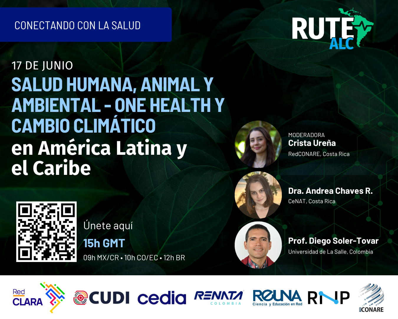 17 de junio: Participe en el webinar RUTE-ALC sobre One Health y cambio climático en América Latina y el Caribe