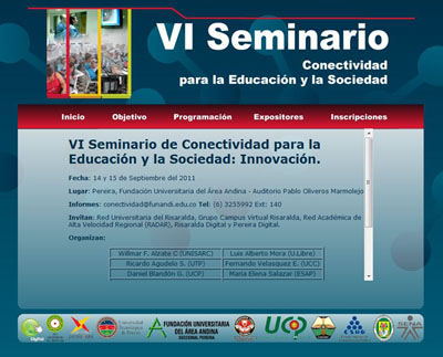 VI Seminario COnectividad para la Educación y la Sociedad